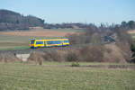 OPB 1 79728 von Regensburg Hbf nach Marktredwitz bei Lengenfeld, 17.02.2019