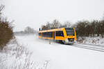 1648 202 DLB als OPB 79722 (Regensburg Hbf - Marktredwitz) bei Wiesau (Oberpf), 26.01.2021