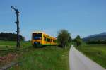 RB 32222 mit VT 32 + VT 24 der Oberpfalzbahn am 17.05.2009 in Kothmailing