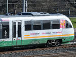 Der Triebzug 642 820 Anfang April 2018 in Dresden.