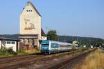 223 070 (92 80 1223 070-4 D-VBG) mit umgeleitetem ALX841109 in Pressath am 04.08.2015