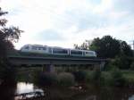 Vogtlandbahn bei Neustadt.