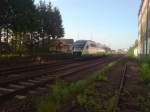 642 309-8/809-7 bei der ausfahrt nach Regensburg , am 12.05.08 in Weiden (Oberpfalz)