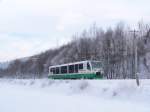 VBG83120 zwischen Klingenthal und Zwota,  14.1.09.