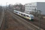 VT24 und VT06 bei der Aussfahrt Regensburg nach Hof.Den Nachschuss der beiden Desiros von der anderen Seite der Brcke, hat schon Dennis Kraus eingestellt.