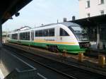 VT 19A der Vogtlandbahn am 22.9.2007 in Marktredwitz