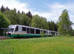 VT36, VT31 ( Stadt Klingenthal ) und VT48 ( St.