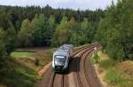 VT14 mit VBG 86563 vor Wiesau (25.08.2009)