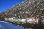 Unterwegs im Elstertal, zwischen Wünschendorf und Berga, ist VT13 als 83167.