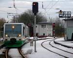 654 047 (VT47) als VBG83127 in Zwickau Hbf, 21.2.010.