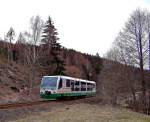 654 039 (VT39) als VBG83115 in Zwota, 1.4.010.