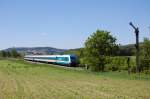 223 068 mit ALX 353 und ALEX-Wagengarnitur am 04.06.2010 bei Hiltersdorf