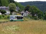 654 036 (VT36) als VBG83115 in Zwota-Zechenbach, 13.7.010.