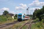 223 064 mit DLr92282 am 12.08.2012 in Hiltersdorf