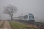 223 069 mit ALX353 am 13.11.2012 bei Sulzbach-Rosenberg.