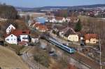 223 068 (92 80 1223 068-8 D-VBG) am 03.04.2013 mit ALX84113 in Nabburg