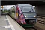 VT 04 der Vogtlandbahn am 30.05.2013 in Regensburg Hbf.