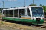 22.7.2013 11:51 VT 39 der Vogtlandbahn beim Rangieren in Plauen (Vogtland) Oberer Bahnhof.