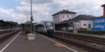 Immer noch ein bedeutender Bahnknoten ist Marktredwitz in Oberfranken, an der Grenze zur Oberpfalz.