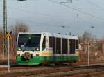 VBG VT31 nach Sokolov am 02.12.2013 auf der Zwickauer Olzmannbrücke.