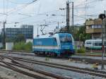 Alex 183 005 rangiert am 08.08.2014 im Regensburger Hauptbahnhof.