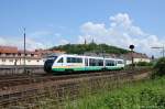 VT10 (95 80 0642 310-6 D-VBG) als Rangierfahrt am 09.06.2013 in Schwandorf