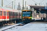 VT 27 und VT 28 im Bahnhof Freilassing als RB nach Berchtesgaden.