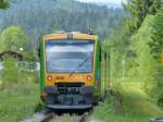 VT20 nach Bayerisch Eisenstein am 25.05.2014 in Ludwigsthal.