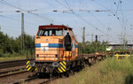 Duisport Rail Lok 30 bei Rangierarbeiten im Güterbahnhof Rheinhausen.