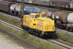 V 130.15 der EBW Cargo fuhr als Lokzug am 01.08.2009 in den Seelzer Rbf.