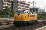 V 270.07 der EBW Cargo am 09.08.2009 am Heimeranplatz.