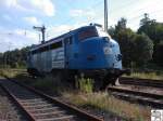 V 170 der Firma Eichholz auf einen Nebengleis des Coburger Gterbahnhofes.