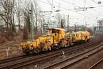 EIFFAGE USP 2000 C2-2 & Stopfexpress 09-3X in Wuppertal, Februar 2025.