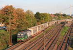 193 225 mit EKOL-KLV-Ganzzug am 11.09.2020 in Oberesslingen.