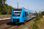 Einfahrt 654 002 in Bremerhaven Lehe 19.8.19