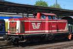 EVB 410 51 mit einem SDZ aus Bremen am 23.5.2009 in HH-Harburg