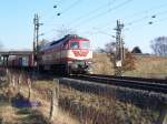 Die Ludmilla von EVB.Auf dem weg richtung Bremen.Aufgenommen am 13.02.2006 in der nhe von Rotenburg-Wmme.