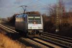 185 676-4 EVB bei Staffelstein am 14.01.2011