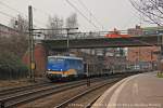 evb 140 761-8 am 04.03.2014 in Hamburg Harburg.