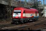 EVB 42014 fuhr lz am 24.02.14 durch hh-harburg