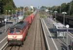 EVB 420 01 mit DGS 59008 (Hamburg-Waltershof–Bremen-Grolland) am 05.10.2010 in Tostedt