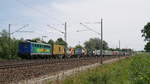 EGP 140 838 zippel24.com mit einem Containerzug bei Winsen (Luhe) in Richtung Hamburg bzw.