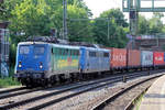 EGP 140 838-4 mit 151 131-0 in Hamburg-Harburg 17.6.2020