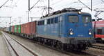 EGP mit  139 285-1   (NVR:  91 80 6 139 285-1 D-EGP ) mit Containerzug kam kurz im BF.