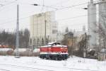 EGP 212 024-4 am 11.01.10 im Bahnhof Berlin, Greifswalder Strae