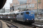 EGP 151 118-7 durchfährt Bremen Hbf.