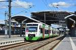 VT013 steht zusammen mit VT125 und 122 im Erfurter Hbf.