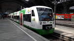 VT 334 der Elster Saale Bahn am 08.06.2021 im Leipziger Hauptbahnhof