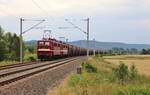 Am 12.07.18 fuhren 242 145-1 und 242 110-5 der EBS einen Kesselzug durch Etzelbach.