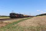 140 815 + 140 811 EBS mit Kesselwagen bei Nörten-Hardenberg am 03.08.2018  